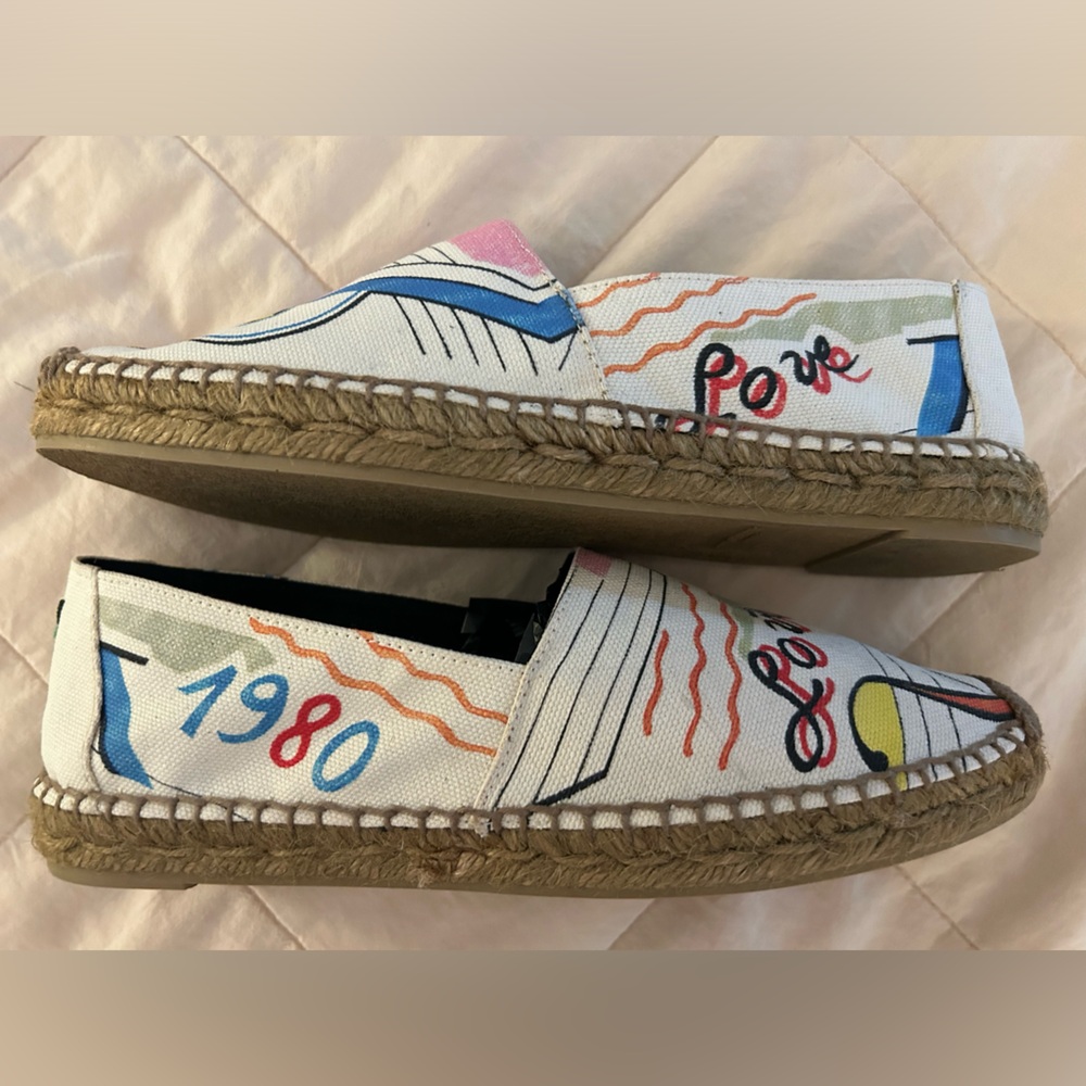 YSL IN-LOVE 1980 ESPADRILLES SIZE 39 / 9US